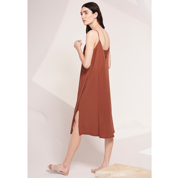 cuyana silk slip dress